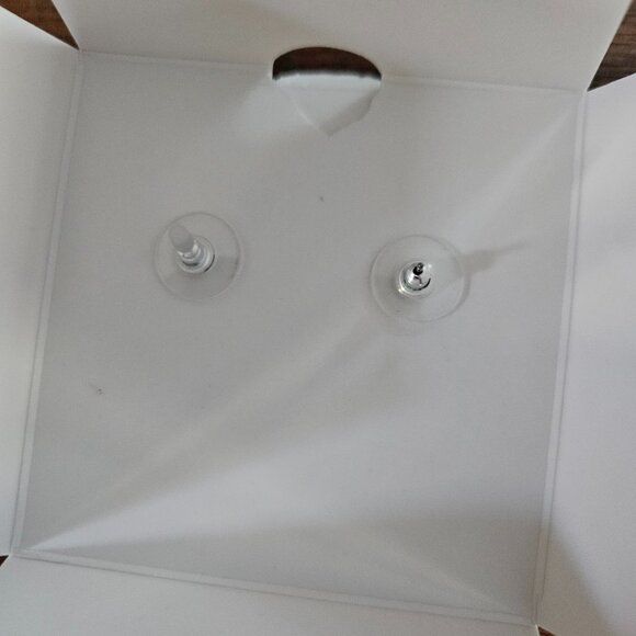 Betsey Johnson cat earrings stud crystal multicolor earrings - Picture 3 of 4